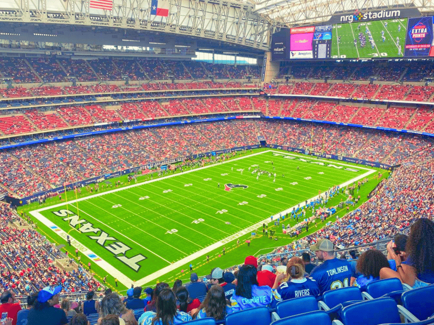 Houston: Houston Texans Football Game at NRG Stadium - Food, drinks, merchandise, and the cashless setup