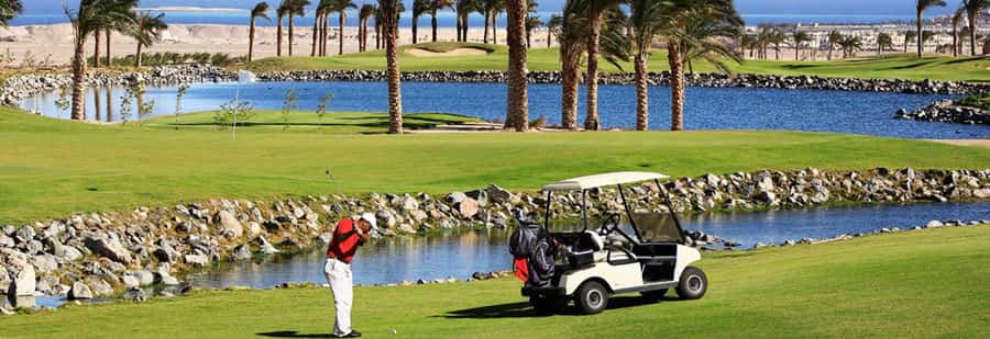 Hurghada: Golfing at the Madinat Makadi Golf Resort - The range token is more useful than it sounds