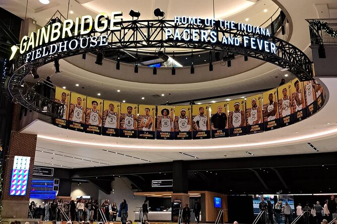 Indiana Pacers Basketball Game Ticket at Gainbridge Fieldhouse - Food, drinks, and Pacers merchandise inside