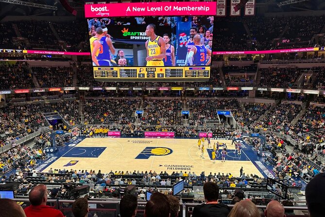 Indiana Pacers Basketball Game Ticket at Gainbridge Fieldhouse - A simple game-night plan