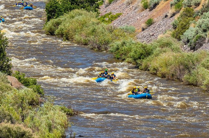 Kokopelli ~ Taos, NM Racecourse Half Day Rafting - Spring water brings the biggest punch