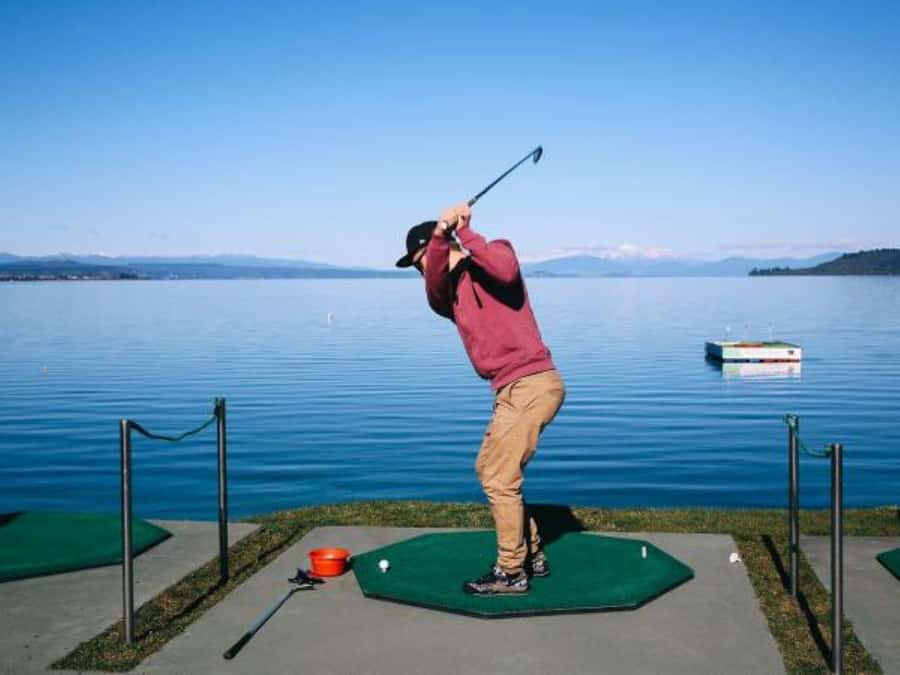 Lake Taupo: Hole in One Golf or Ball Blaster Challenge - Key points at a glance