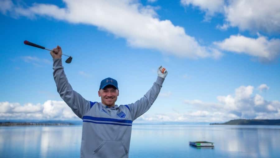 Lake Taupo: Hole in One Golf or Ball Blaster Challenge - What your visit may look like