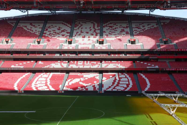 Lisbon: Benfica Luz Stadium Tour with Souvenir Scarf - Stadium models and the Sagres Stand