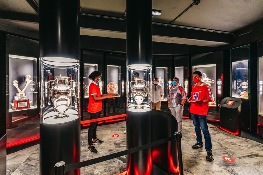 Lisbon: Luz Stadium Tour & SL Benfica Museum Entry - Three floors inside the Cosme Damião Museum