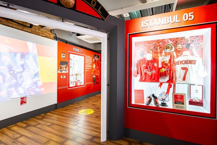 Liverpool Football Club: Museum Ticket - The LFC Museum starts with silverware