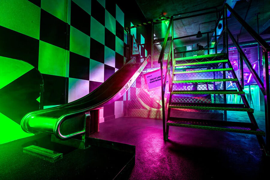 Liverpool: Junkyard Golf Tickets for 9 or 18 Holes - Four strange courses in Liverpool city centre