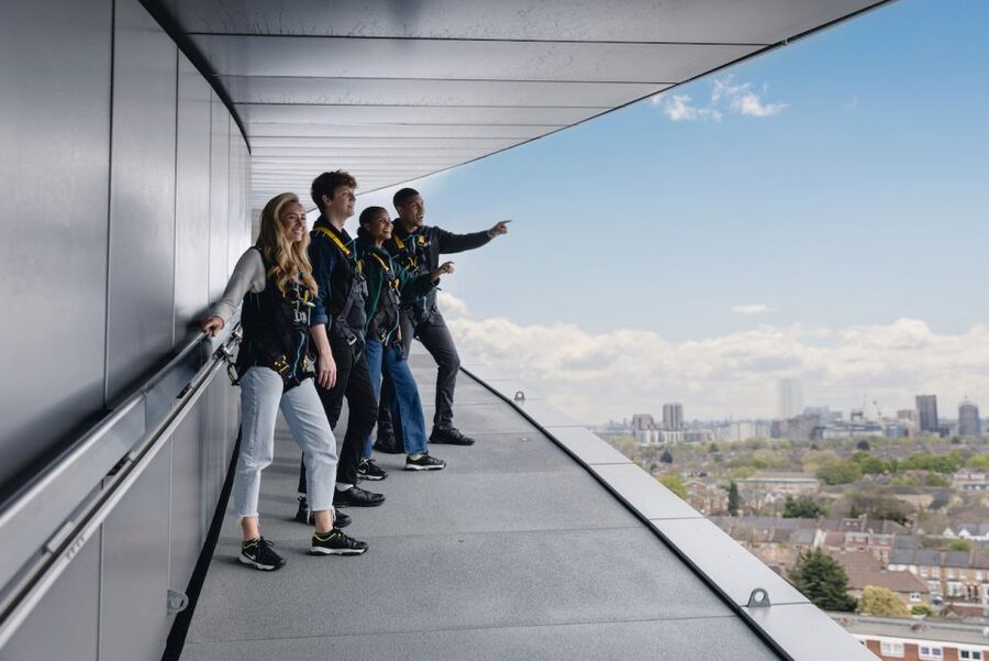 London: Tottenham Hotspur Stadium Skywalk Experience - After the climb: photographs and the Tottenham Experience Shop