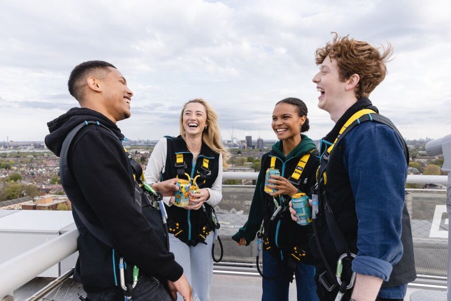 London: Tottenham Hotspur Stadium Skywalk Experience - Beside the golden cockerel at 46.8 meters