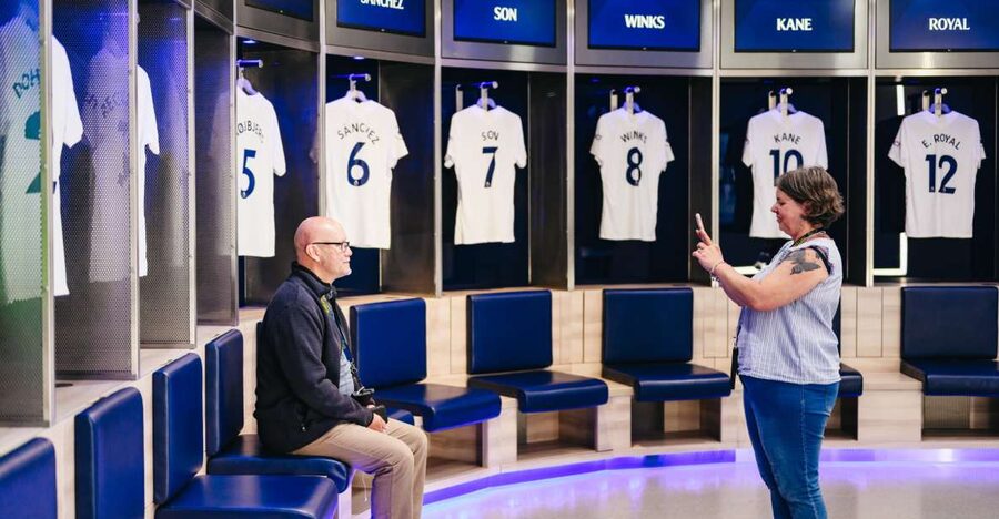London: Tottenham Hotspur Stadium Tour - First-team areas and the NFL away locker room