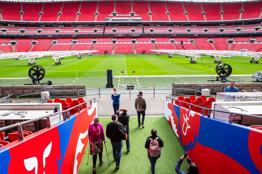 London: Wembley Stadium Guided Tour - Dressing rooms, press room and players’ tunnel