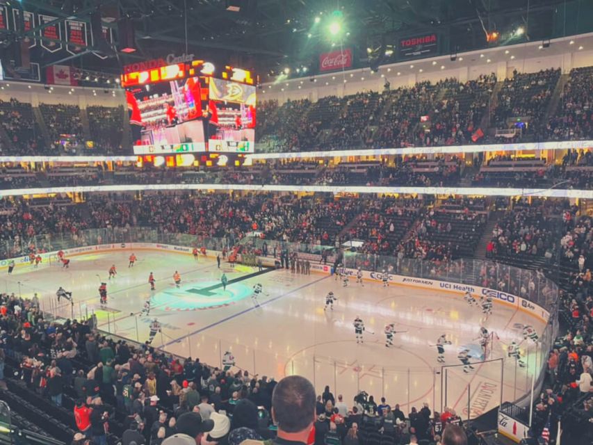 Los Angeles: Anaheim Ducks Ice Hockey Game Ticket - Arriving at Honda Center and getting through the doors