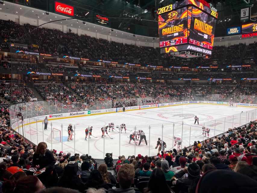 Los Angeles: Anaheim Ducks Ice Hockey Game Ticket - The value of a $78 ticket