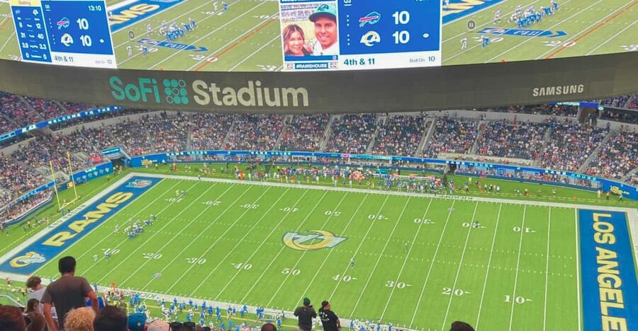 Los Angeles: LA Rams NFL Game Ticket at SoFi Stadium - Why a Rams game feels like a proper Los Angeles night out