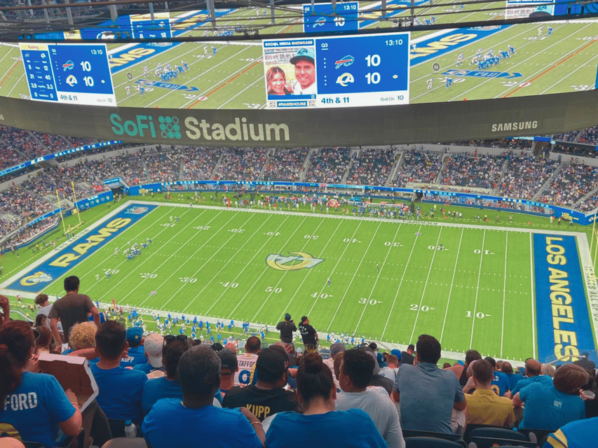 Los Angeles: LA Rams NFL Game Ticket at SoFi Stadium - The mobile ticket process needs attention