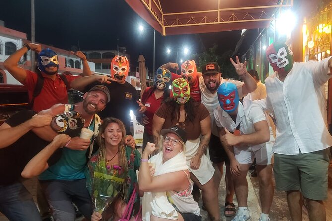 Lucha Libre, Tacos, Margaritas,Tequila and Night Market Tour - First-row seats for a loud, theatrical match