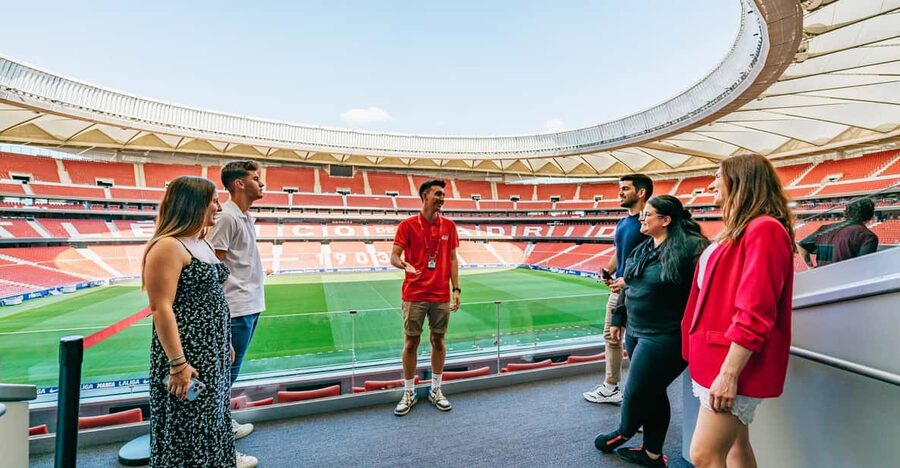Madrid: Atlético de Madrid Stadium Entry - The presidential box and VIP views