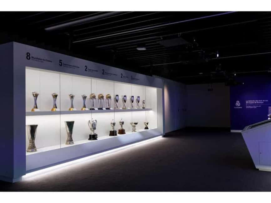 Madrid: Private Santiago Bernabéu Guided Tour - The Real Madrid Museum and its trophy wall