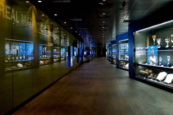 Madrid Santiago Bernabéu Stadium Private Tour - The Real Madrid Museum and its trophy displays