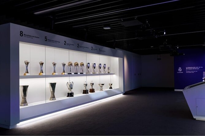 Madrid Santiago Bernabéu Stadium Private Tour - Optional trophy photos and the official store