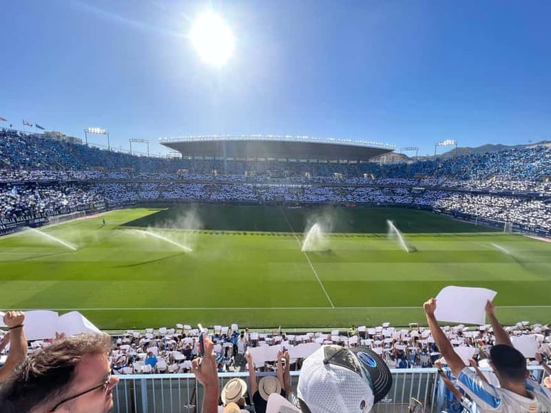 Málaga: Football Match Day Experience - Meeting in Centro and starting with food