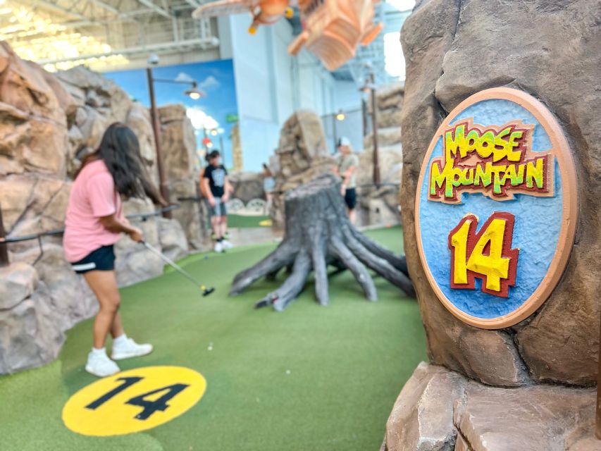 Mall of America: Moose Mountain Adventure Golf Ticket - A north woods adventure inside a giant mall