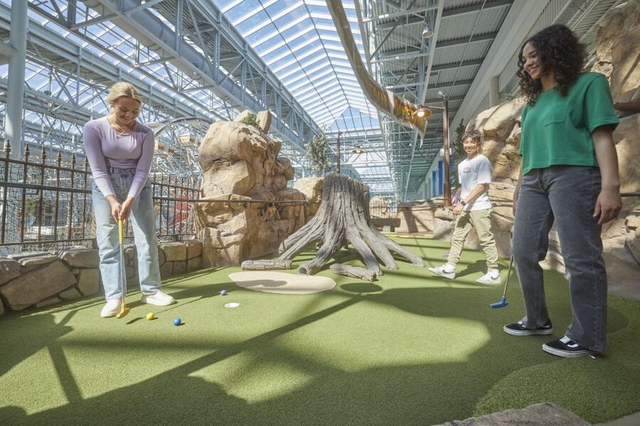 Mall of America: Moose Mountain Adventure Golf Ticket - Getting to Level 3 at Mall of America