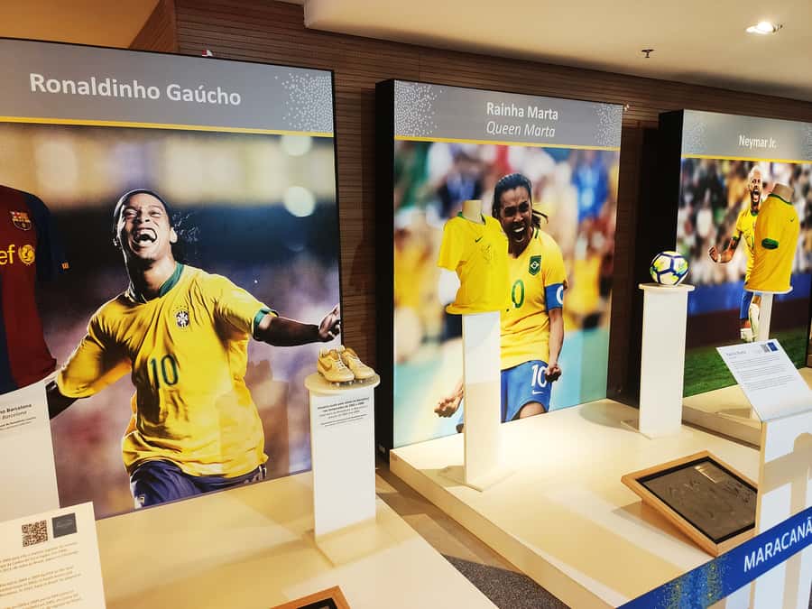 Maracana Stadium - Behind the Scenes Tour - Dressing rooms, warm-up spaces and the press area
