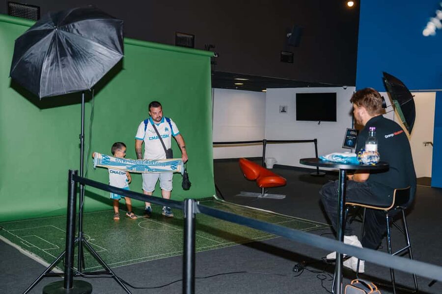 Marseille: OM Stadium Access at the Orange Velodrome - From the dressing rooms to the players’ tunnel