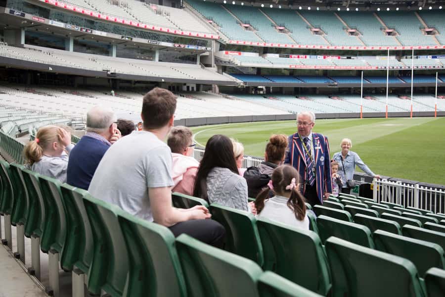 Melbourne: MCG & Sports Venue Sightseeing Tour - Walking through Melbourne Park and Olympic Park