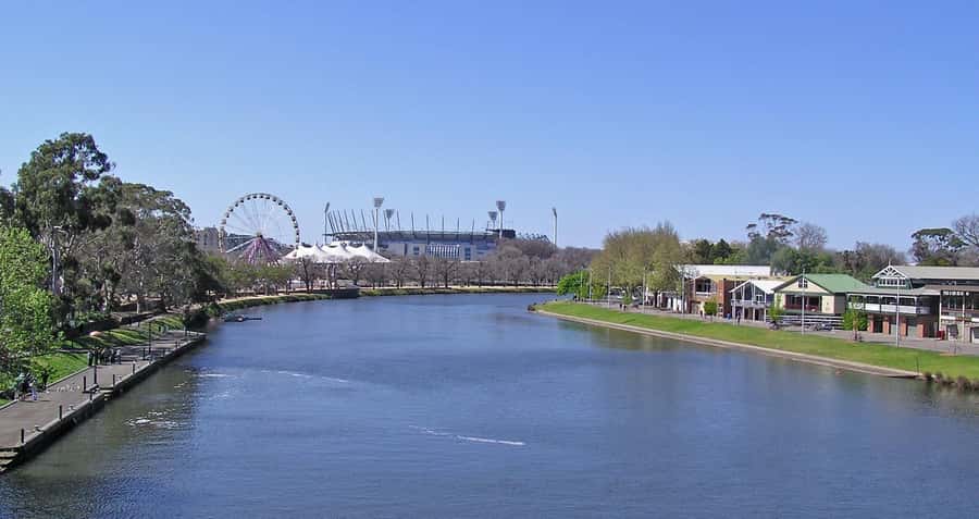 Melbourne: MCG & Sports Venue Sightseeing Tour - Meeting at Federation Square with a tennis ball