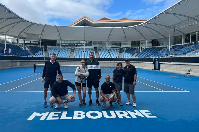 Melbourne Park Tennis Experience - Sharing the court, racquets, and playing time