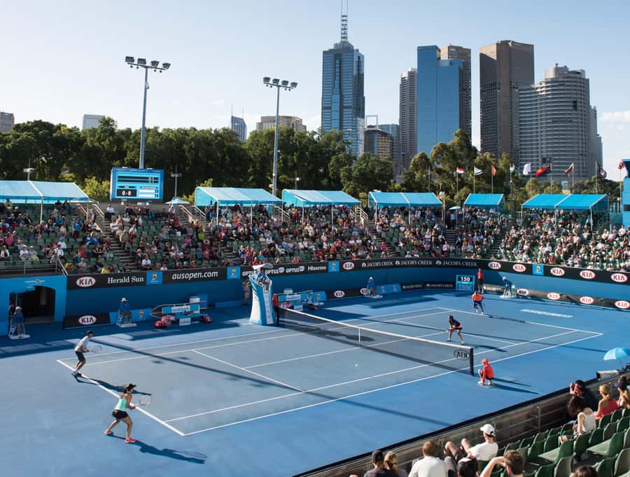 Melbourne Park Tennis Sporting Experience - Ending at the Melbourne Cricket Ground