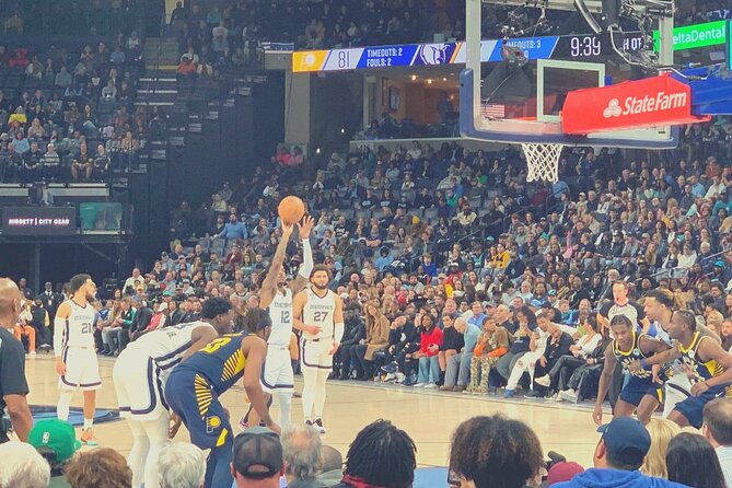 Memphis Grizzlies Basketball Game Ticket at FedExForum - The game itself, from tipoff to final buzzer