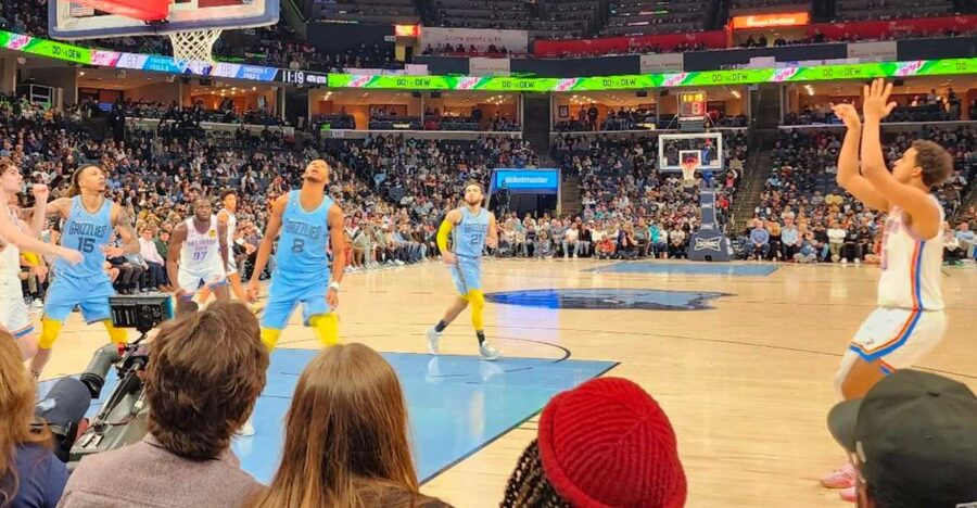 Memphis: Memphis Grizzlies Basketball Game Ticket - Why a Grizzlies game feels like a Memphis night out