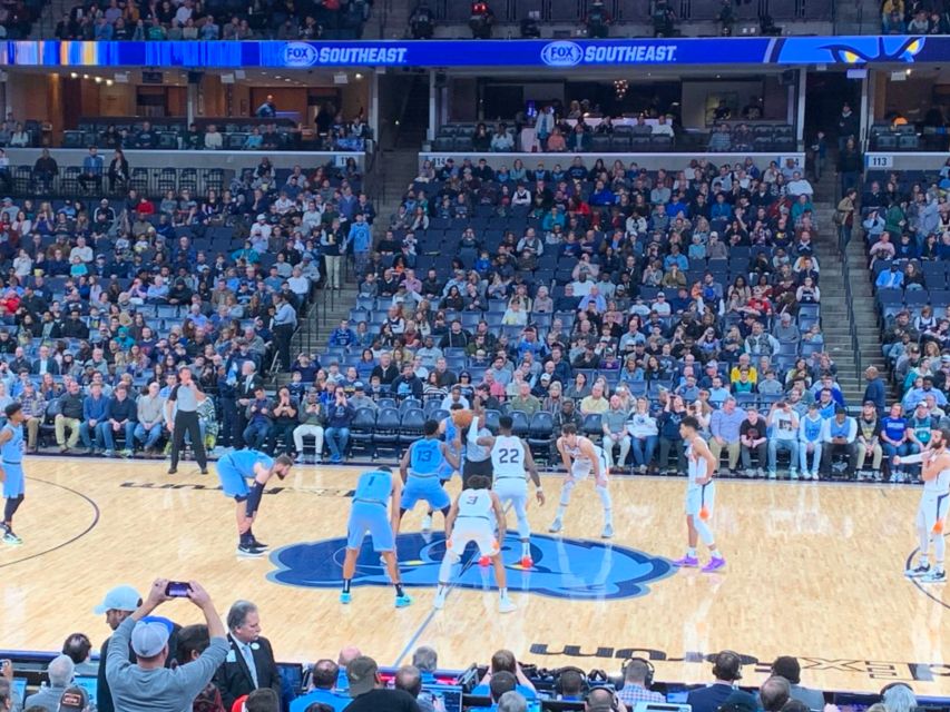 Memphis: Memphis Grizzlies Basketball Game Ticket - Getting to FedExForum and setting up your evening