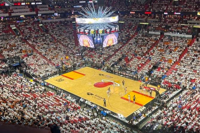 Miami Heat Basketball Game Ticket at Kaseya Center - Seats, views, food, and souvenirs