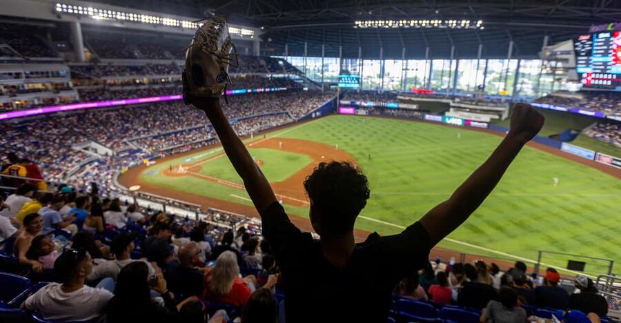 Miami Marlins Baseball Game Ticket at LoanDepot Park - The atmosphere: friendly, loud, and easy to join