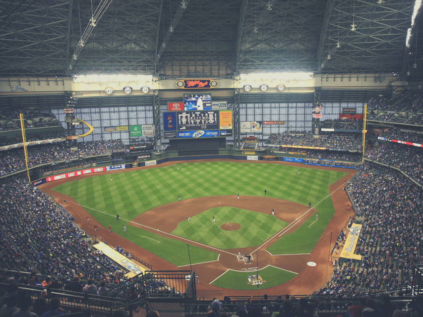 Milwaukee Brewers Baseball Game at American Family Field - Arriving at American Family Field with a phone ticket