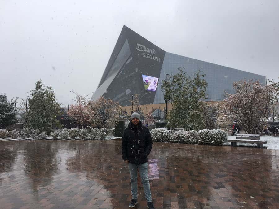 Minnesota Vikings Football Game at US Bank Stadium - Inside a Minnesota Vikings home game