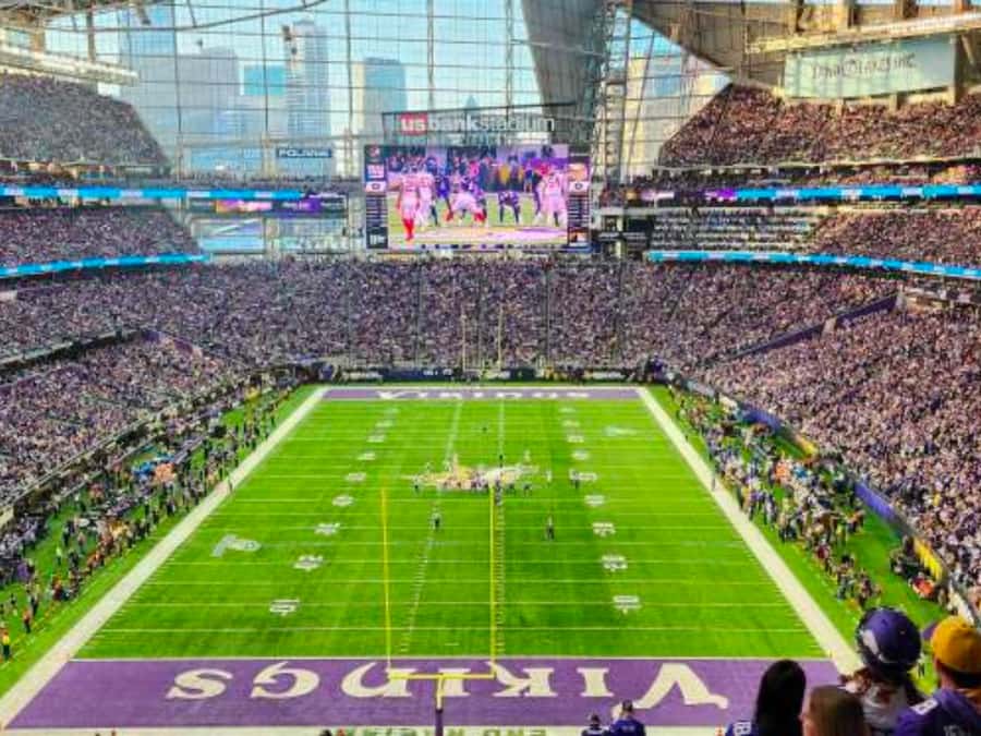 Minnesota Vikings Football Game at US Bank Stadium - Who should book this game?