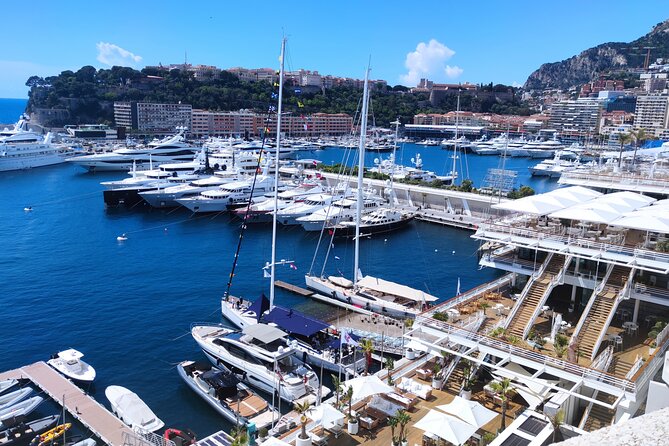 Monaco & Monte Carlo Tour-F1, Grace Kelly & Royal Secrets - Port Hercule: yachts, wealth, and local stories
