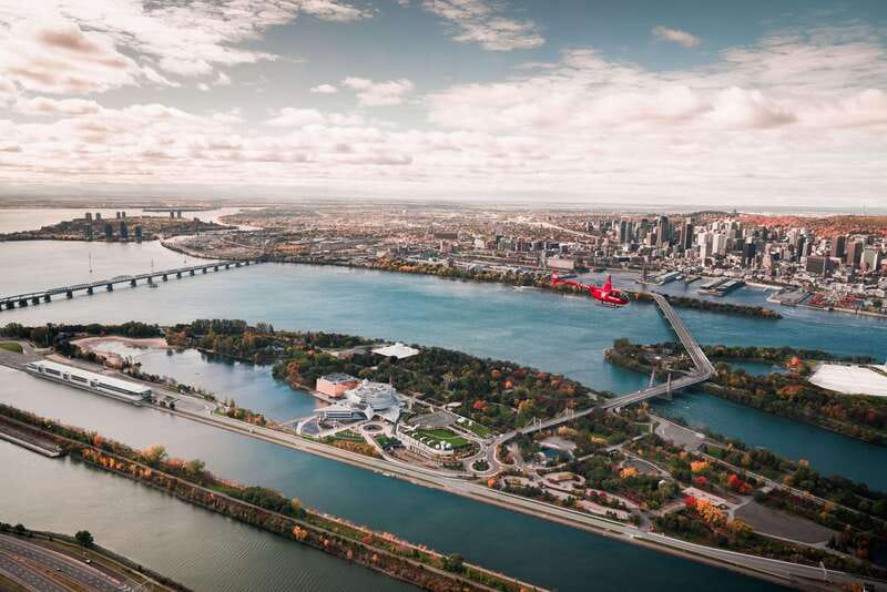 Montreal: Formula 1 Experience Helicopter Flight - Why the circuit looks best from the air