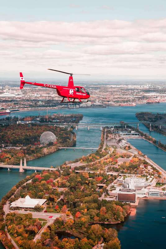 Montreal: Formula 1 Experience Helicopter Flight - What the 20-minute flight includes