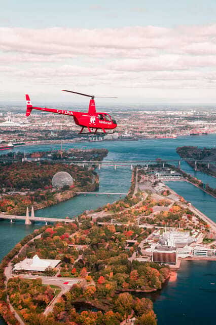Montreal: Formula 1 Experience Helicopter Flight - My take on the short flight
