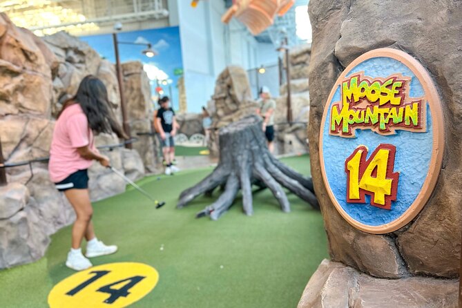 Moose Mountain Adventure Golf in Mall of America - When and how to fit it into your day