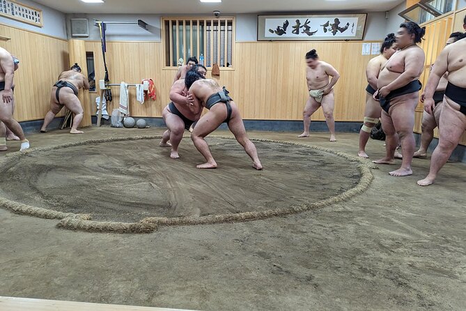 Morning Sumo Practice Viewing in Tokyo - Chanko nabe and the question of lunch
