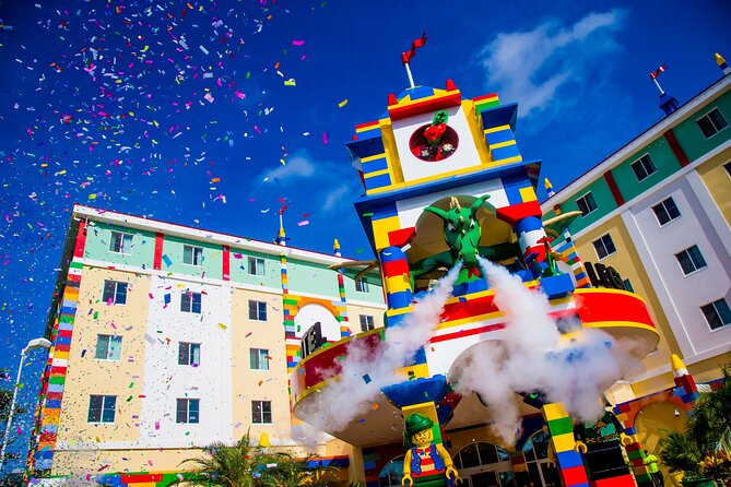 Motiongate, Legolands & Real Madrid World (DPR) with Options - Food, breaks, and extra spending
