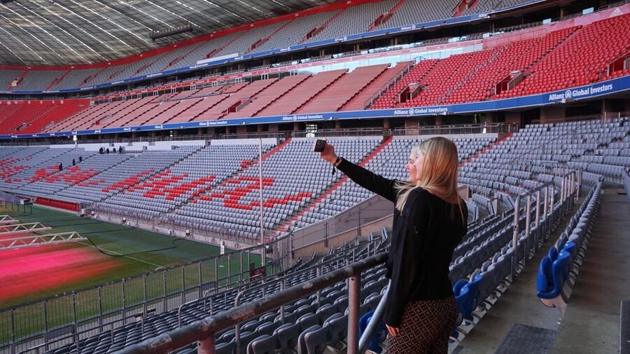 Munich: FC Bayern Museum + Arena View - Start at the Allianz Arena’s North Stand