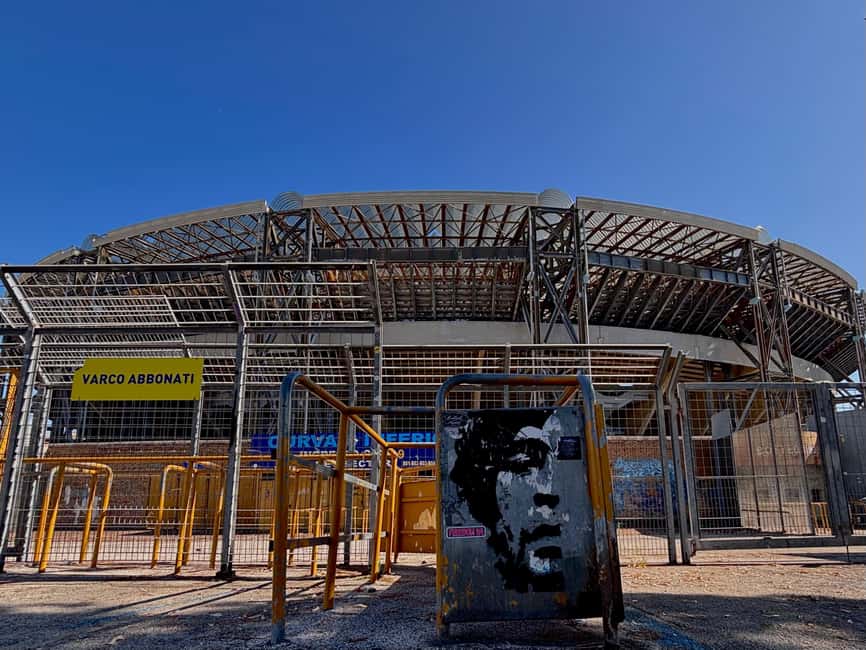 Naples: Football Tour with Maradona Stadium & Mural - Key points to know before booking
